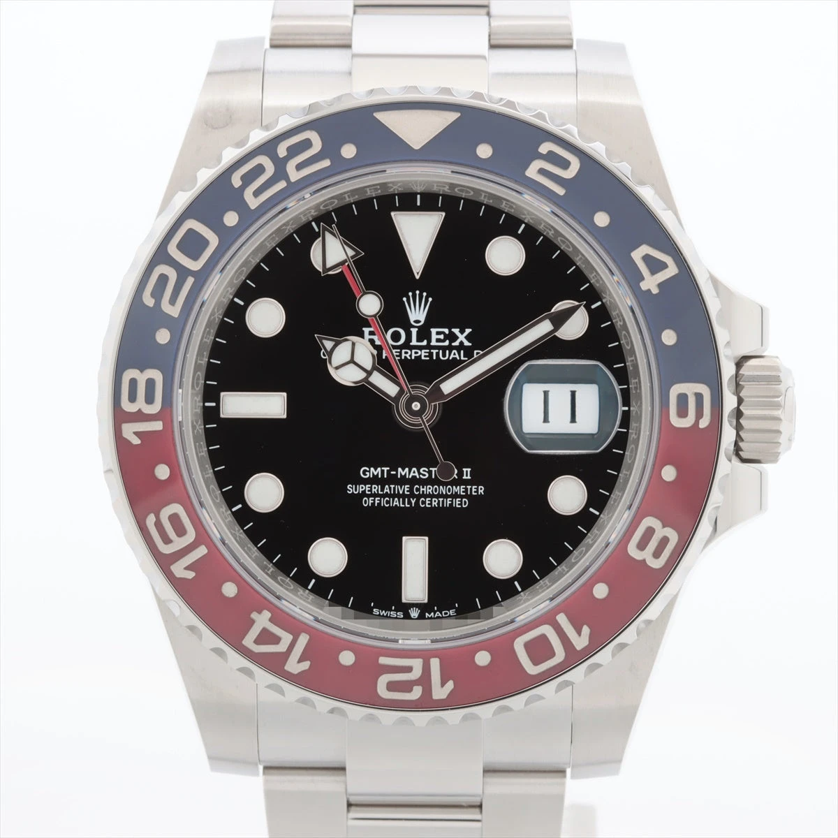 ロレックス GMTマスターⅡ 126710BLRO SS AT 黒文字盤 あまりごま2