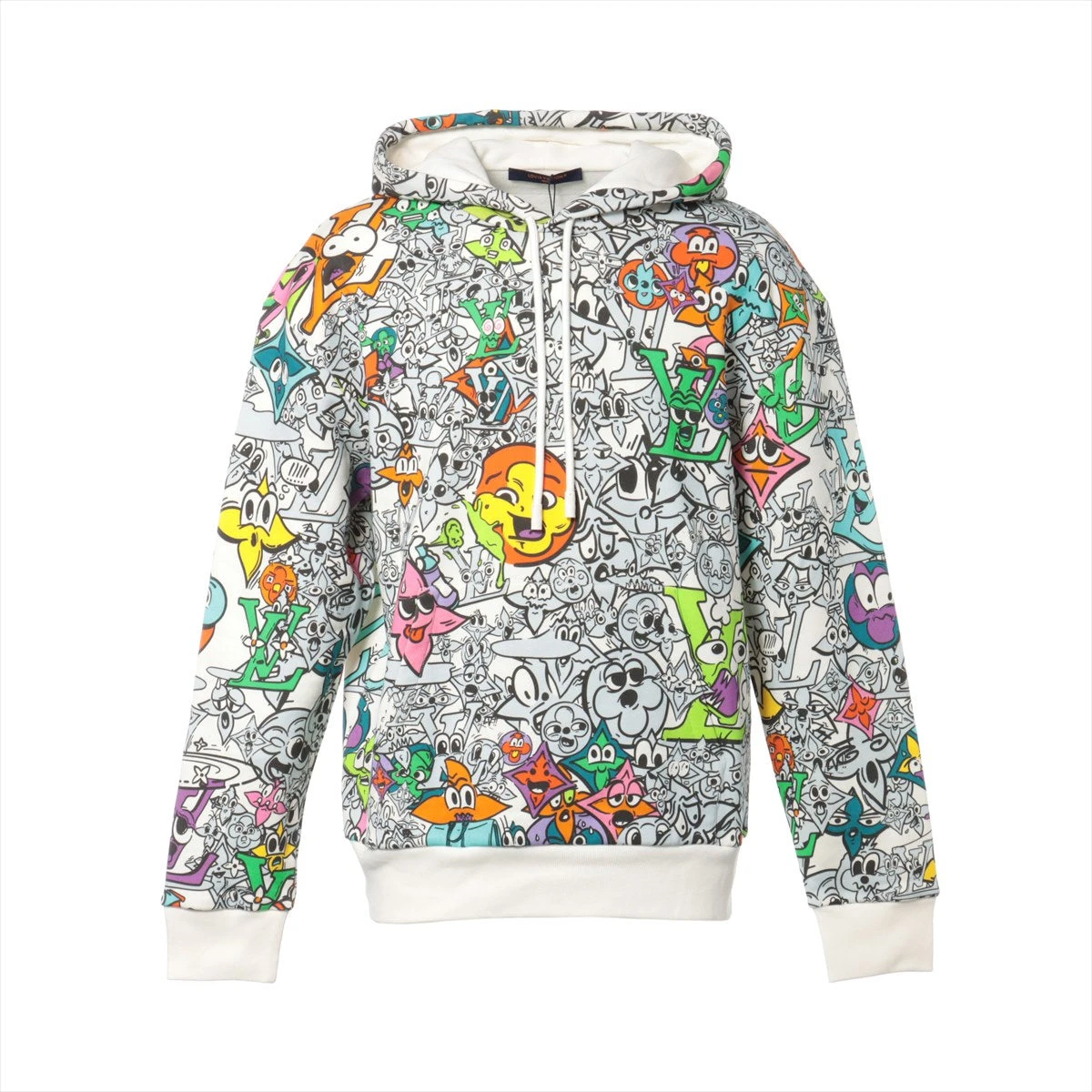 ルイヴィトン 23SS コットン コミック サイズXL パーカー　RM231 ルイヴィトン 23SS コットン コミック サイズXL パーカー RM231