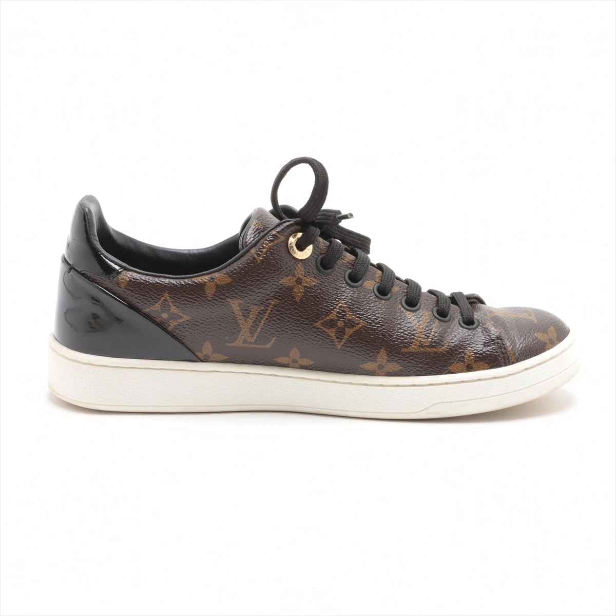 LOUIS VUITTON × NBA アベスライン スニーカー レザー ダーク