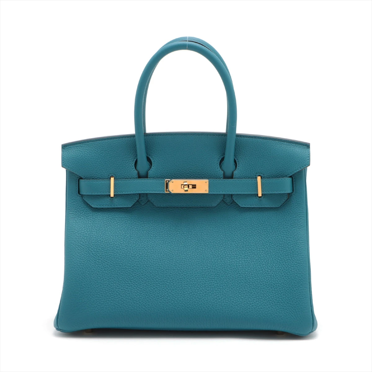 エルメス バーキン30 トゴ コバルト ゴールド金具 X:2016年