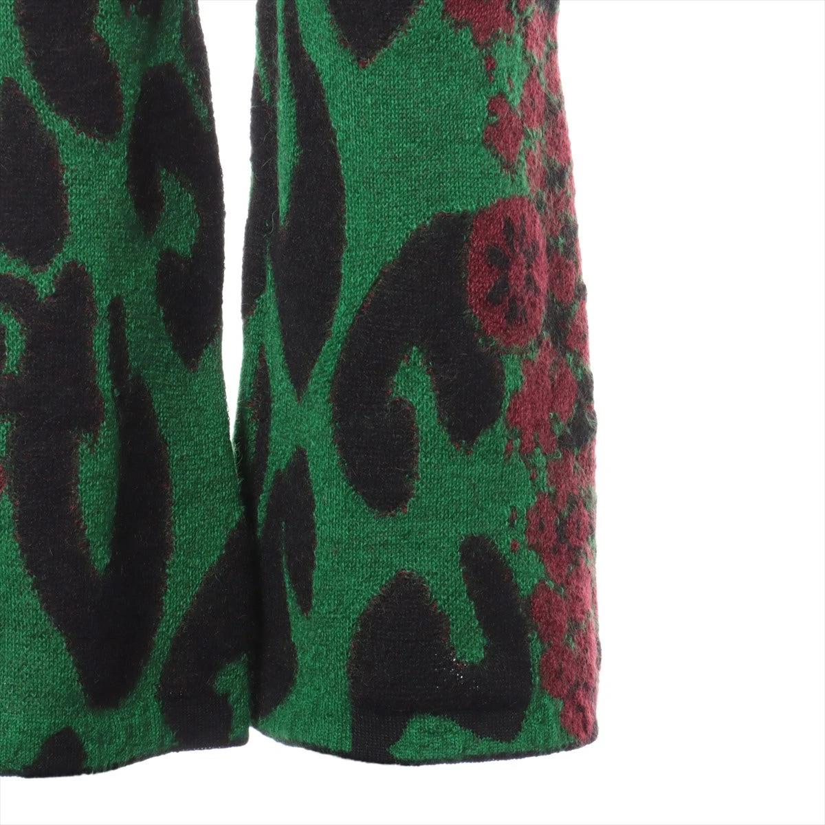 シャネル ココマーク 23A カシミヤ×モヘヤ パンツ 34 レディース  