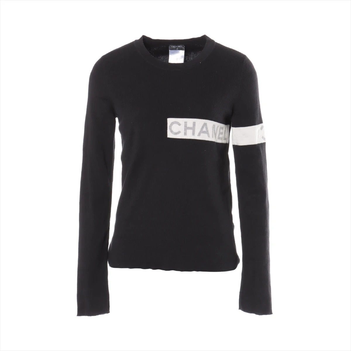 CHANEL カシミヤブラック セーター 38 【公式通販】