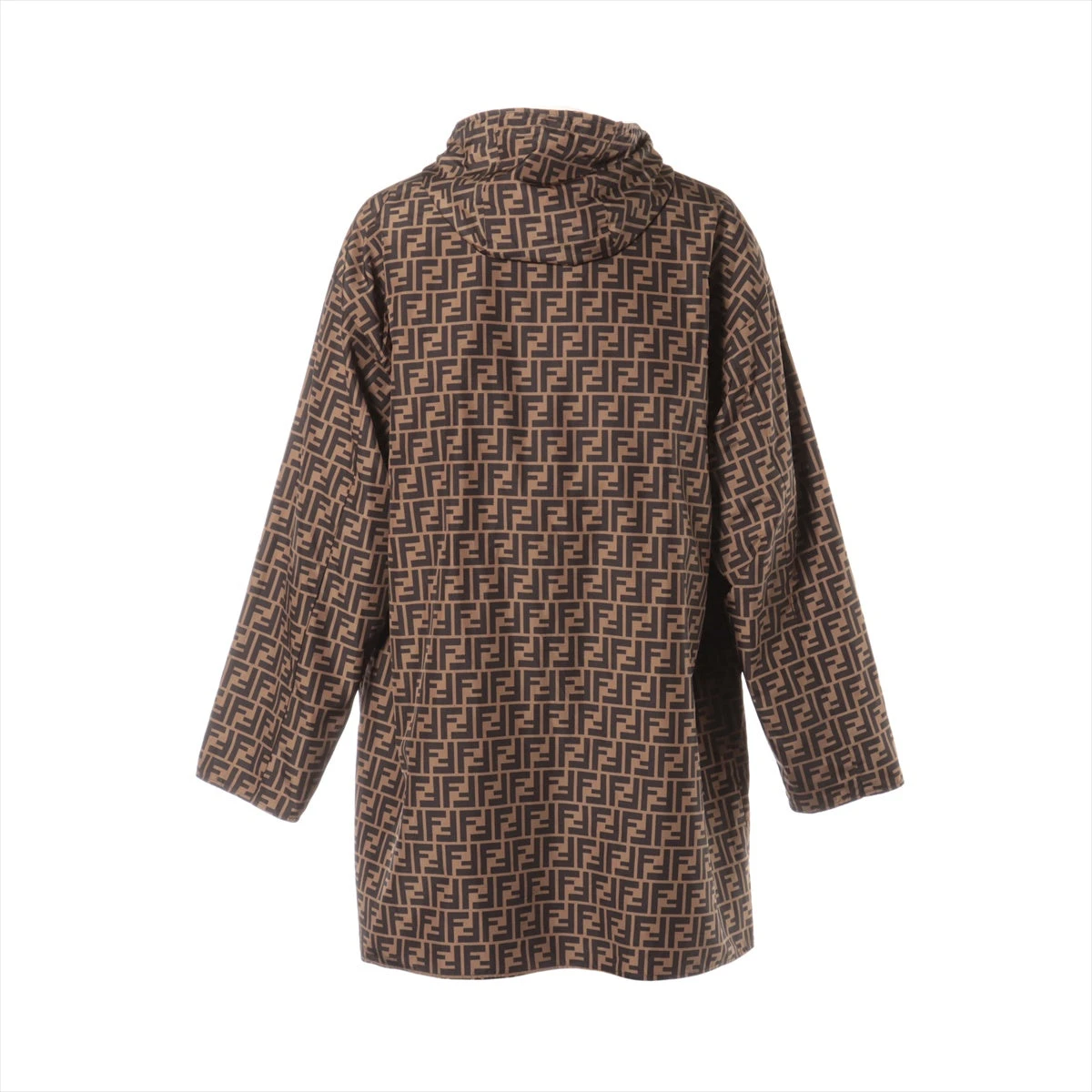 FENDI ハーフコート「美品」 FENDI - 【極美品 90S】FENDI 千鳥格子×ツイード モヘア混ガウン