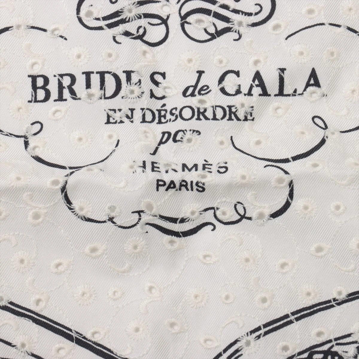 エルメス カレ70 BRIDES de GALA 式典用馬勒 スカーフ シルク