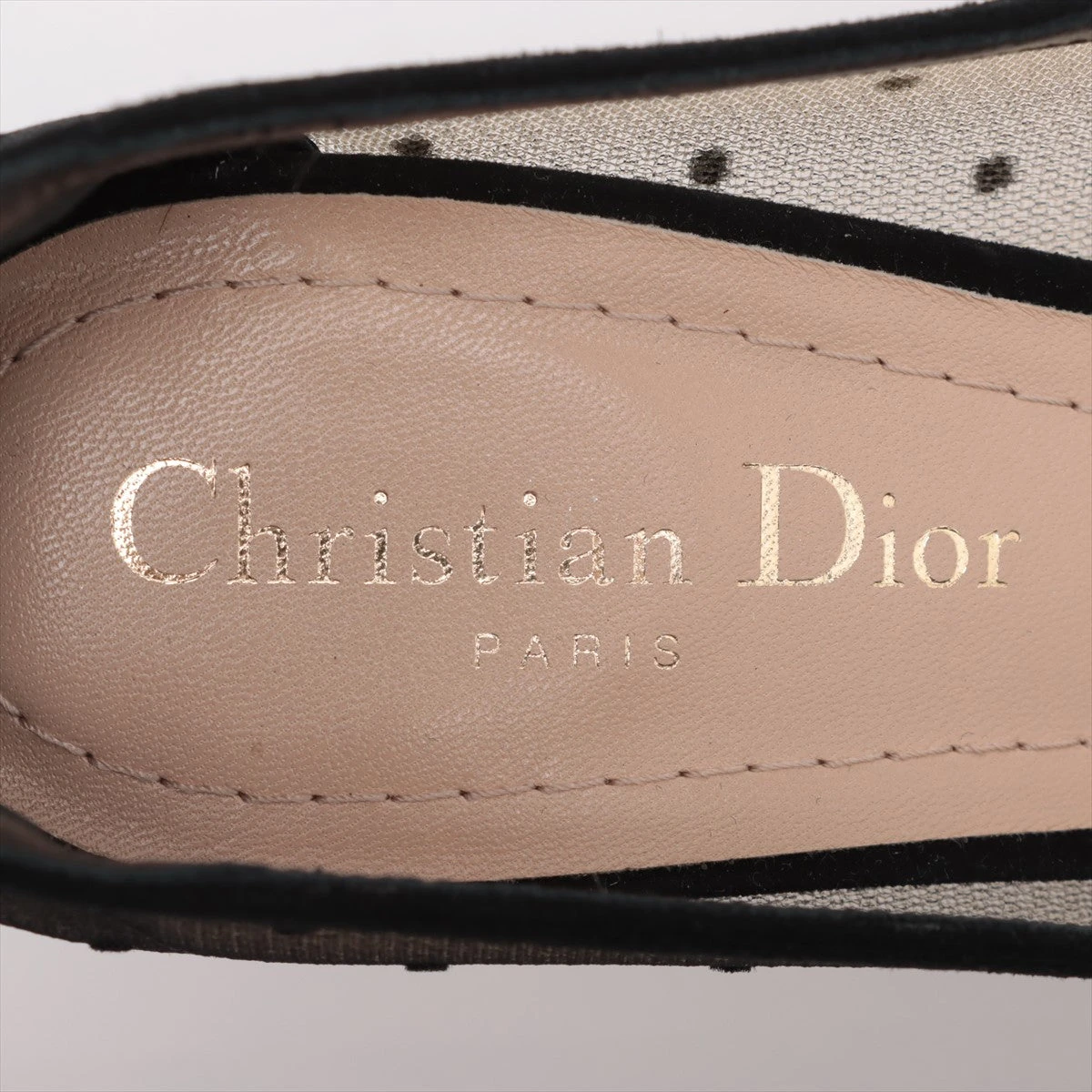 Dior ディオール ジャドール パンプス メッシュ ドット 39D