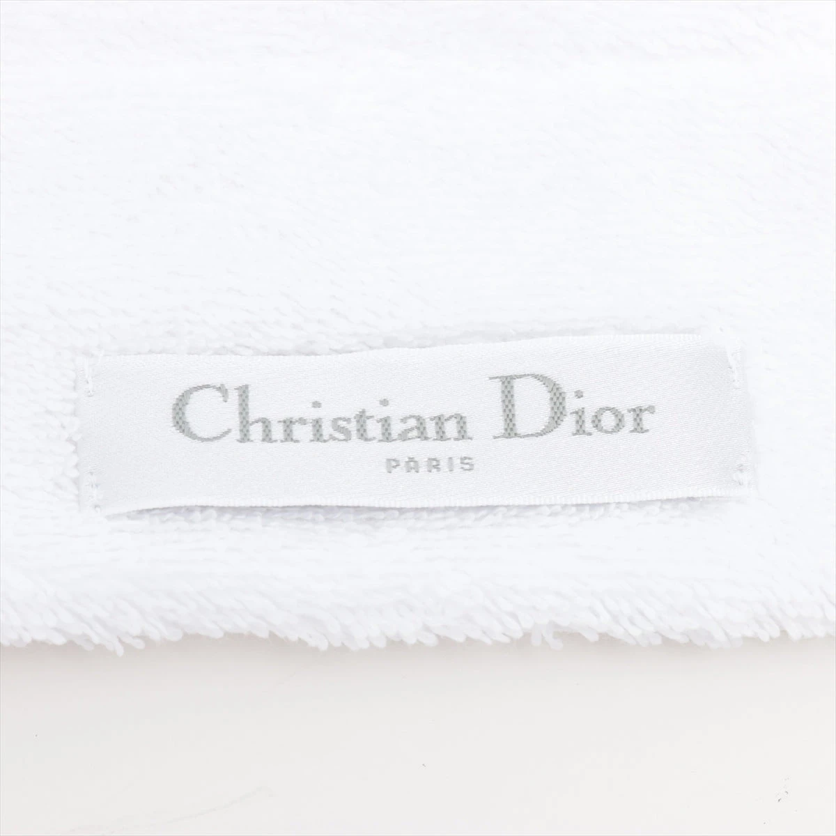 未使用 美品 Dior ビーチタオル マット カナージュ 白 Christian Dior