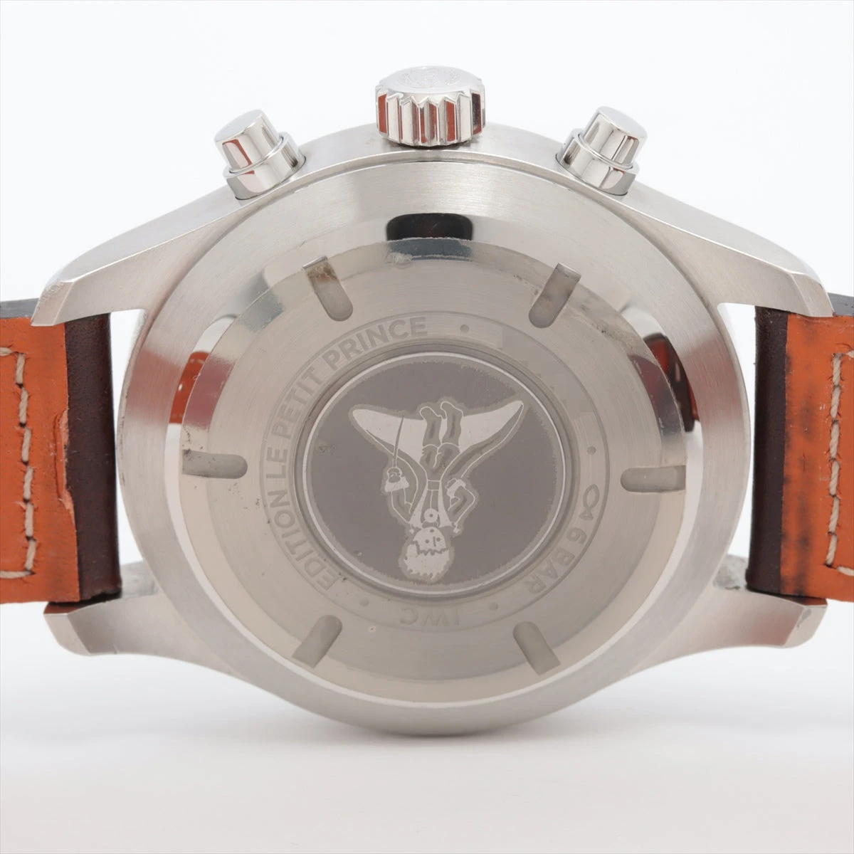 IWC パイロットウォッチ クロノグラフ プティ プランス IW377714 SS×革 