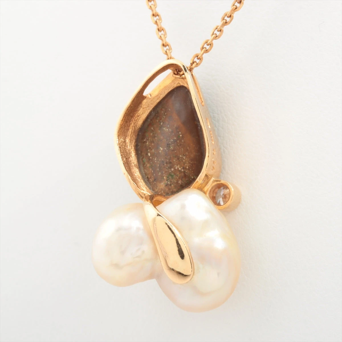 K18ゴールド パール ネックレス 2g K18ネックレス オパール、パール 【公式通販】