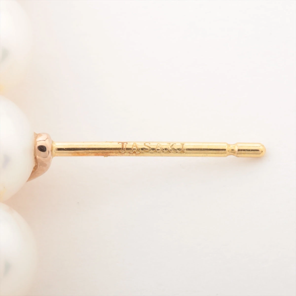 にこちゃん丸　タサキ バランスプラス パール ピアス 750　証明書付属 にこちゃん丸様専用 タサキ バランスプラス パール ピアス 750