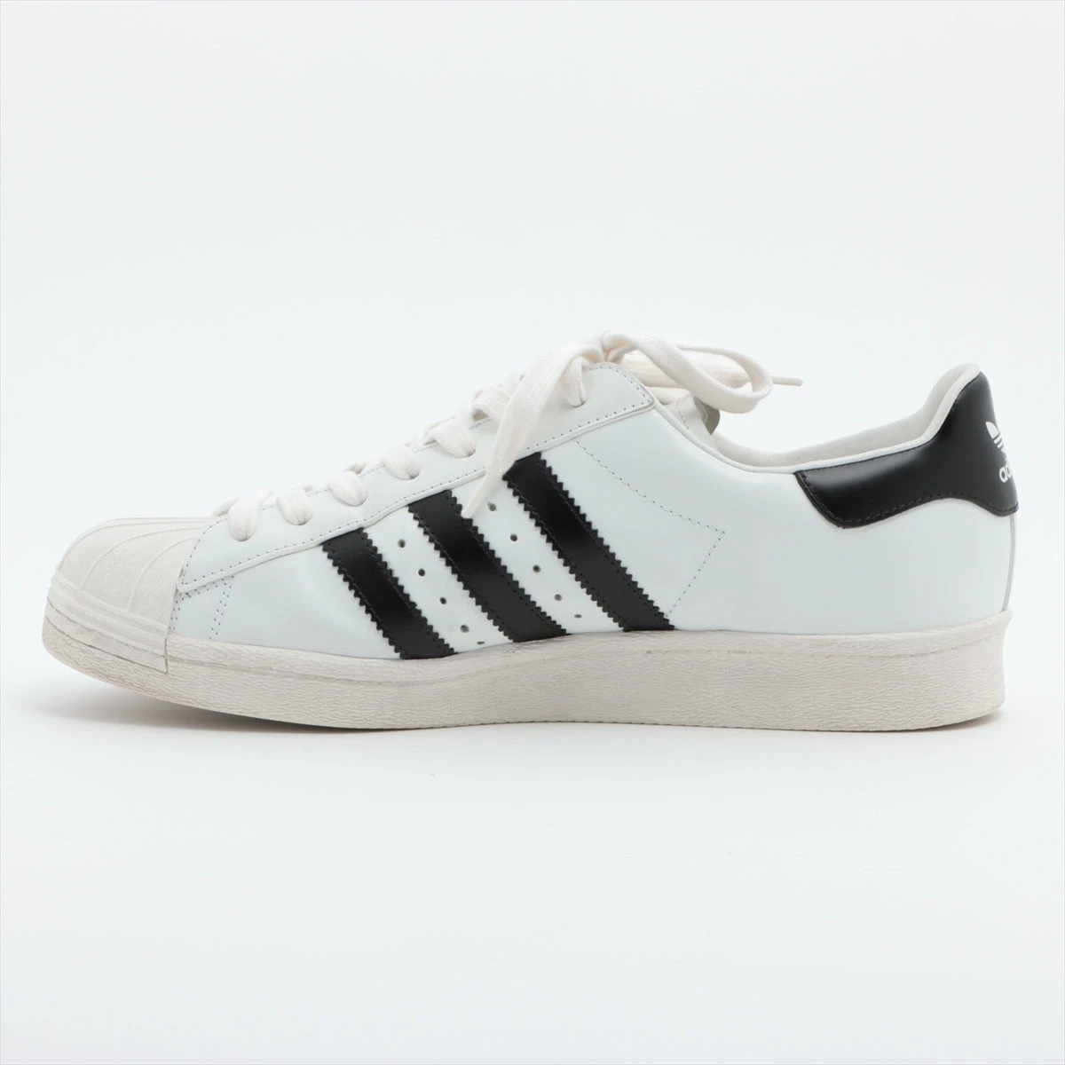 ⭐︎新品⭐︎adidas SUPERSTAR ホワイト/ブラック　28.5センチ プラダ×アディダス スーパースター レザー スニーカー 28.5