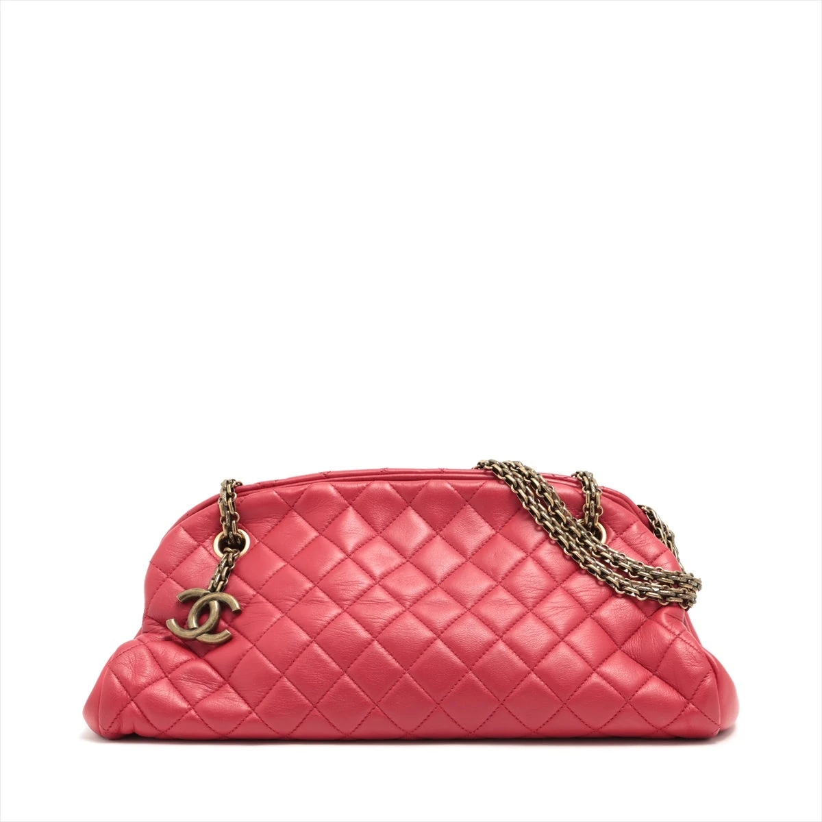 シャネル マトラッセ ラムスキン チェーンショルダーバッグ