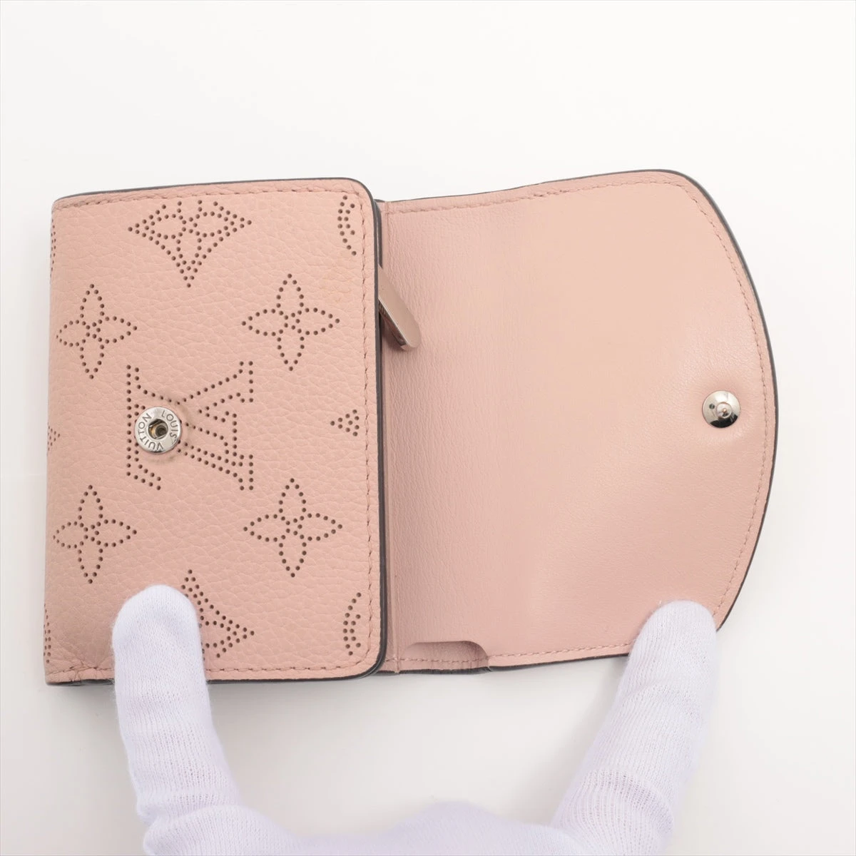 すぐ届 限定♪ イリス XS 財布 マヒナ ベージュ コンパクト ポルトフォイユ・イリス コンパクト マヒナ｜ルイ・ヴィトン