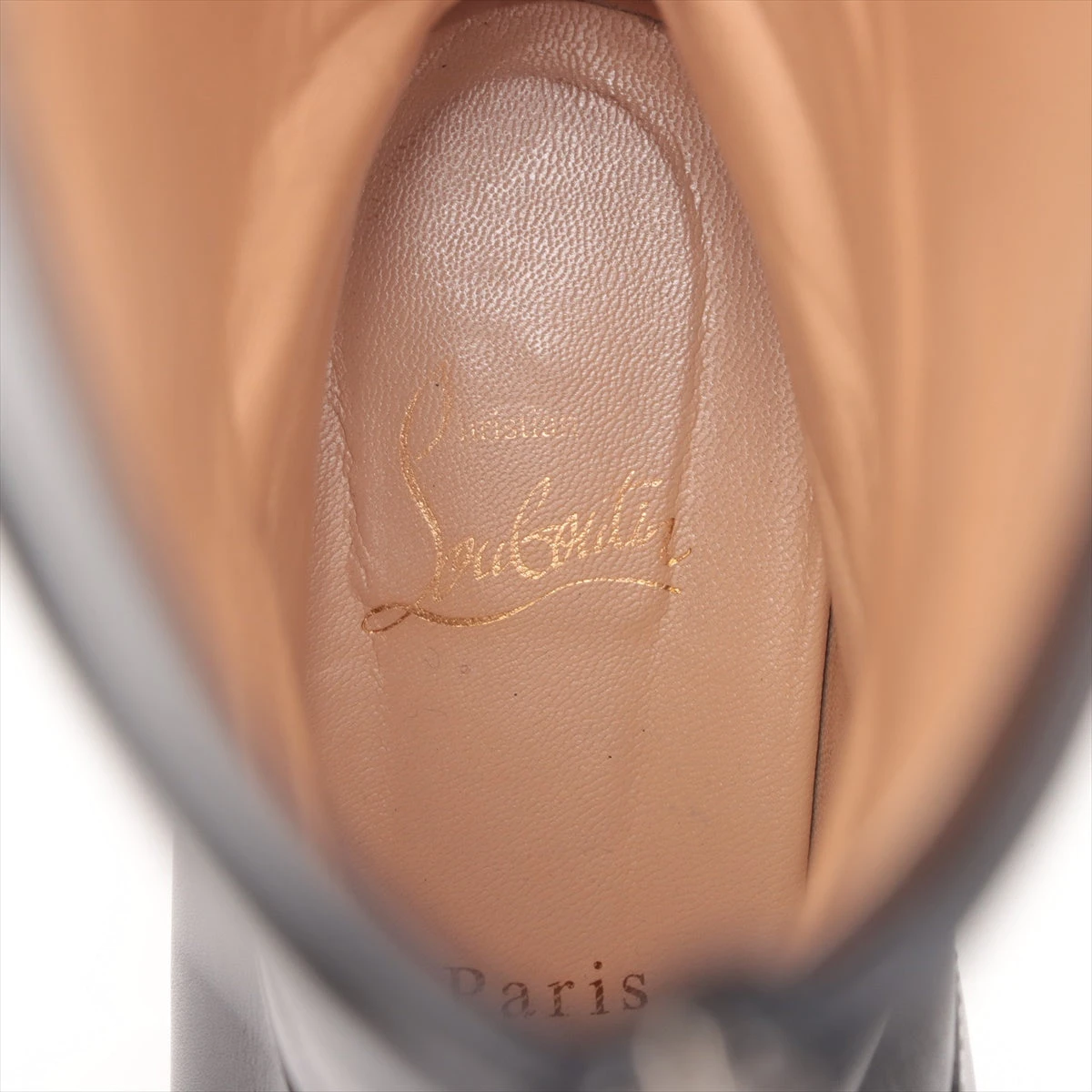 クリスチャンルブタン レザー ロングブーツ 37 レディース ブラック