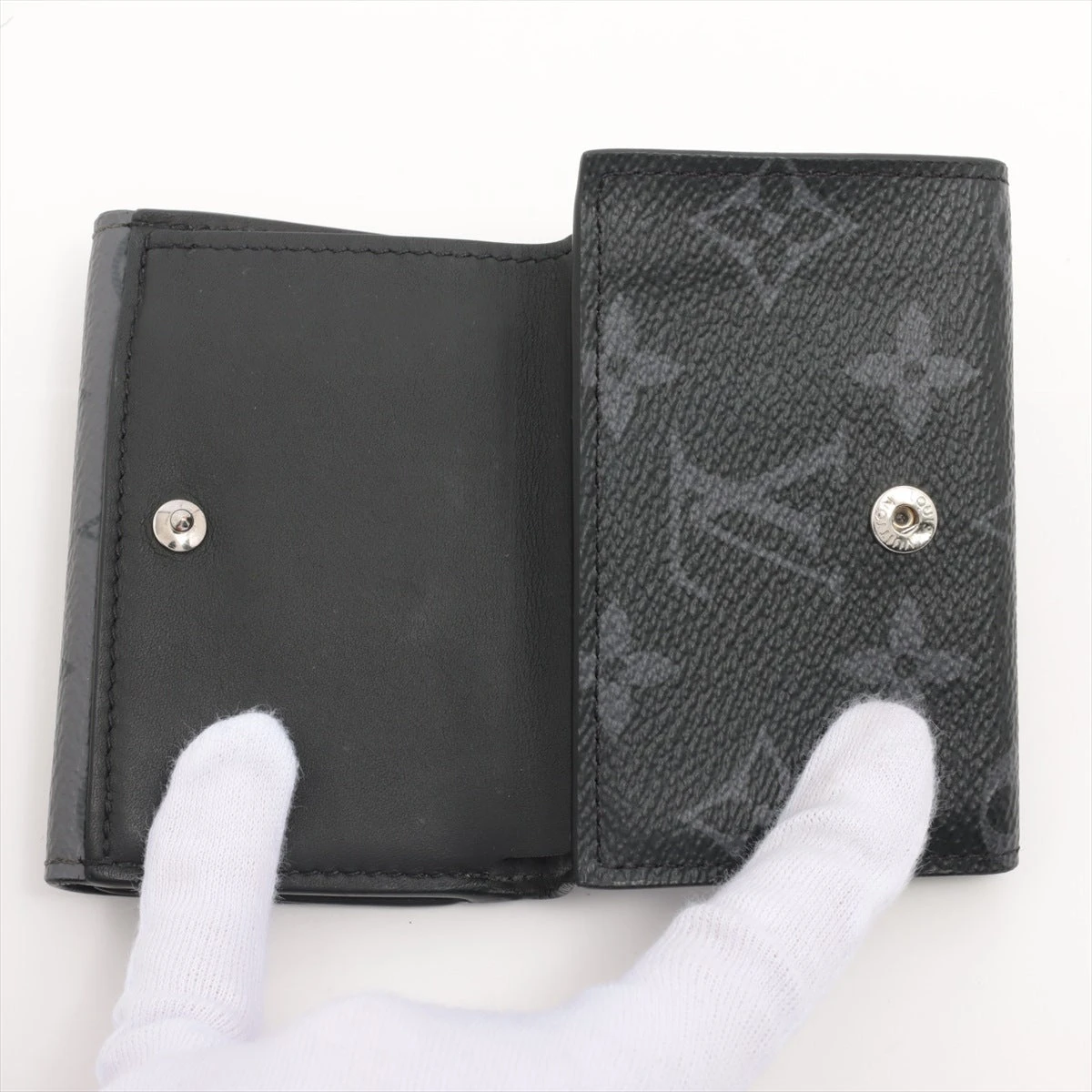 ★展示品レベル★ヴィトン モノグラム エクリプス ディスカバリー コンパクト LOUIS VUITTON 【超美品】ルイヴィトン モノグラムエクリプス
