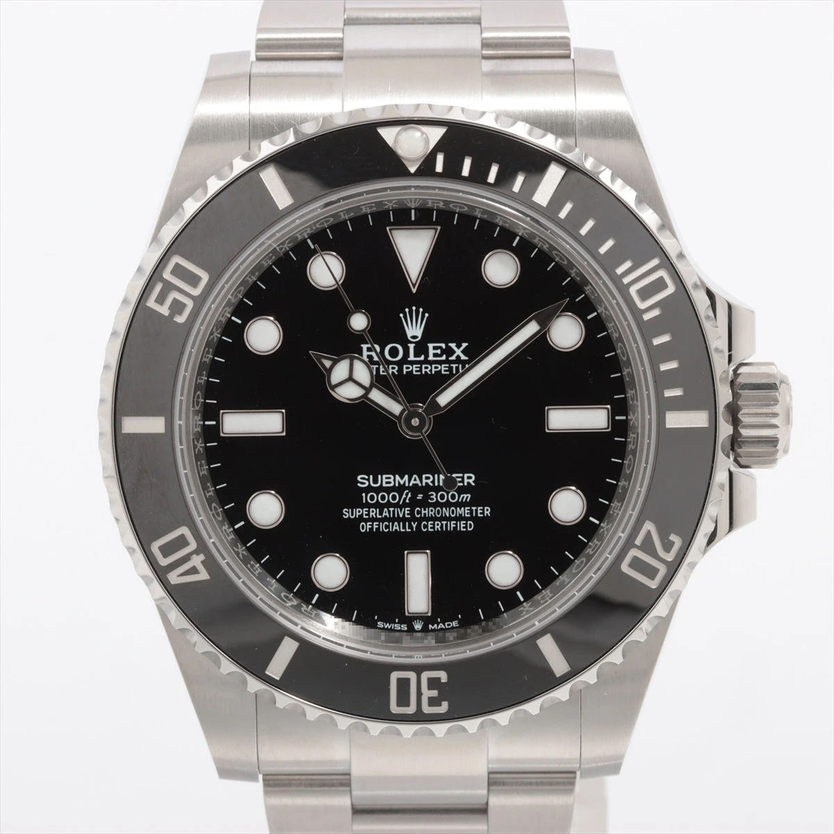 ロレックス サブマリーナ 124060 SS AT 黒文字盤 あまりごま3