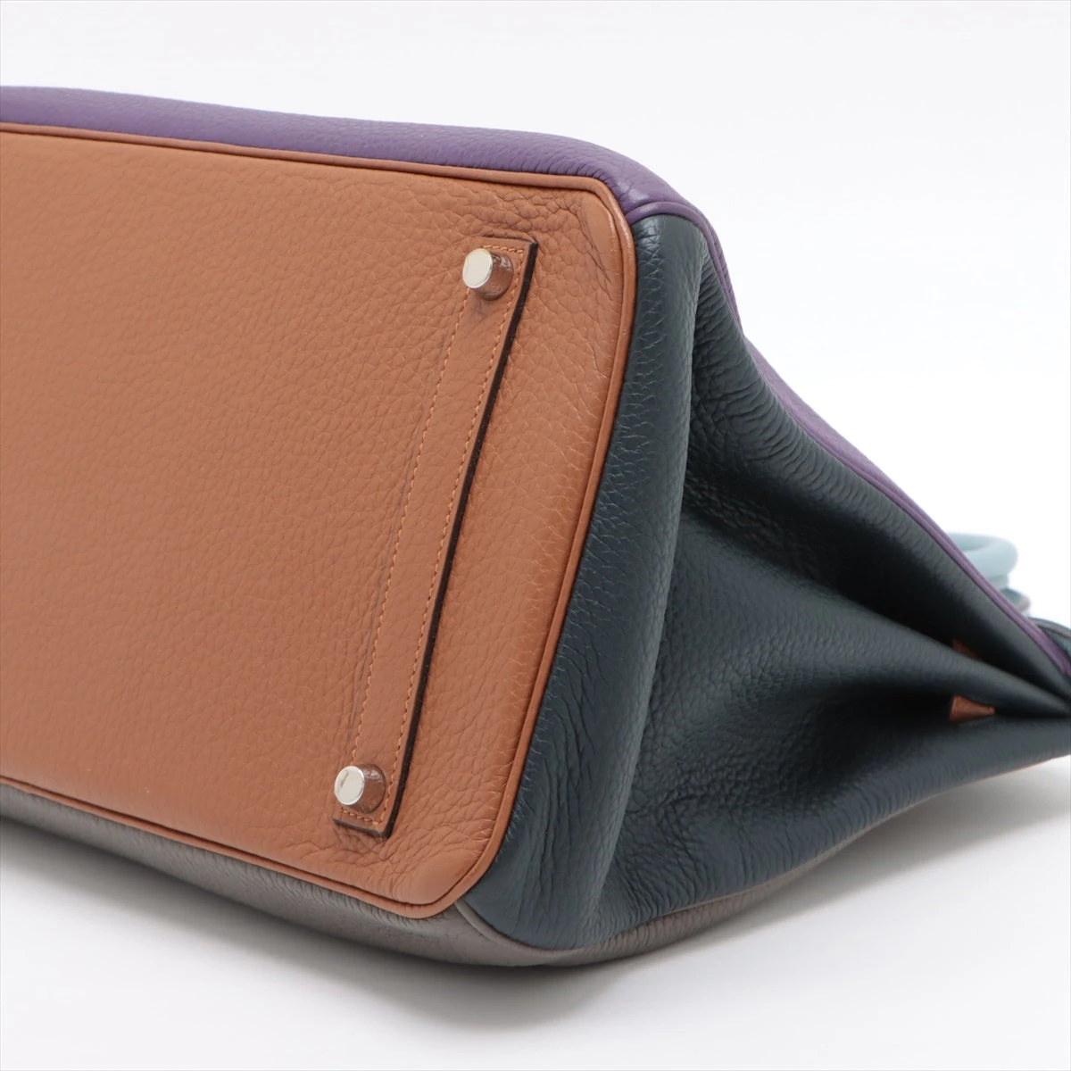 希少 超美品 エルメス クレマン シルバー金具 レザー グルカ サンダル 43 HERMES エルメス シルバー金具 クレマン ベルトストラップ
