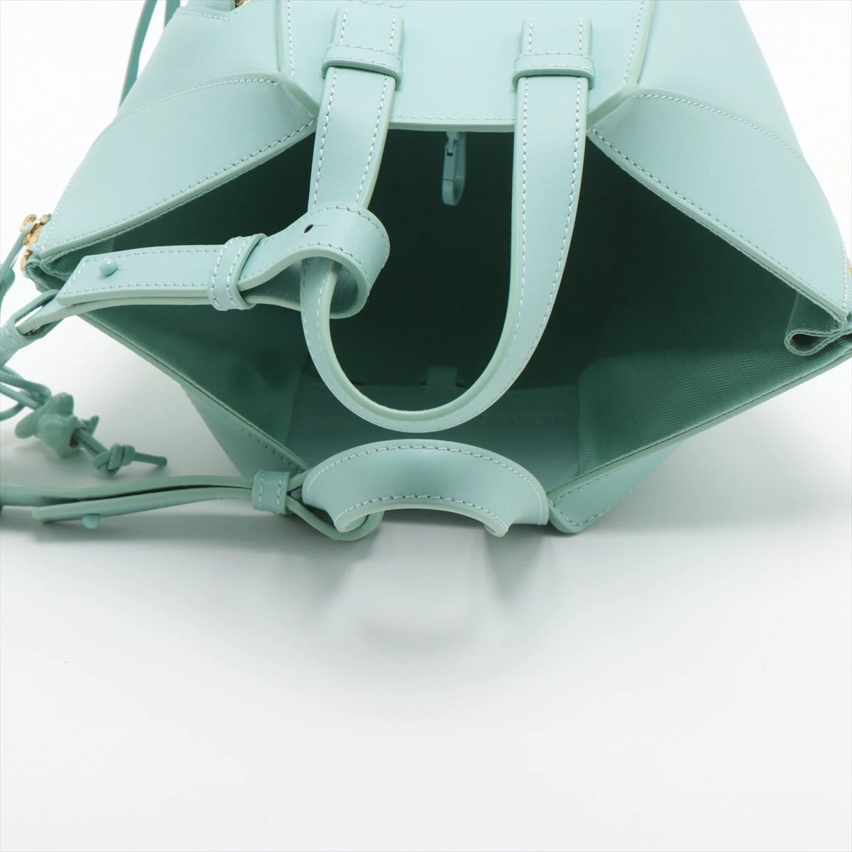 ロエベ　ハンモック　ショルダー　ハンドバッグ　2way　ポーチ　ライトブルー 楽天市場】ロエベ LOEWE ハンモック ドローストリングバッグ
