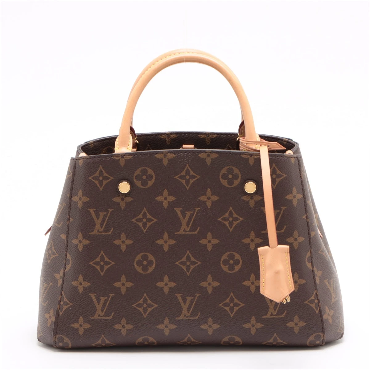 【極美品】ルイヴィトン モノグラム モンテーニュBB ハンドバッグ　ブラウン モンテーニュ LOUIS VUITTON ルイヴィトン ハンドバッグ