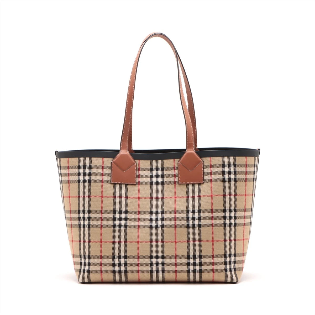 バーバリー ノバチェック トートバッグ ブラウン 良品】BURBERRY バーバリー ノバチェック トートバッグ ブラウン