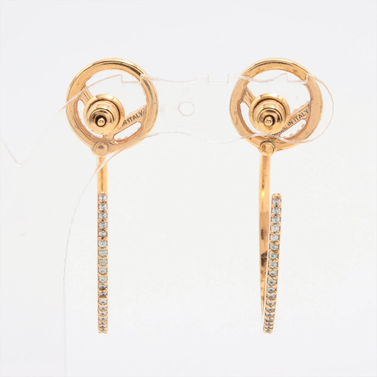 エフイズフェンディ　ピアス　両耳 フェンディ エフイズフェンディ ピアス(両耳用) GP×ライン
