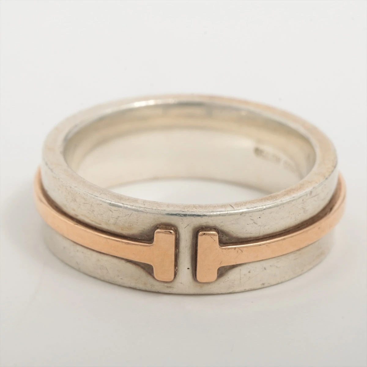 ティファニー T TWOナロー 925×750 ゴールド×シルバー メン