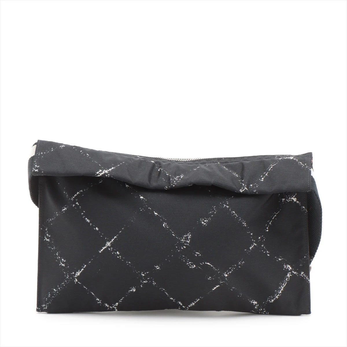 CHANEL 旧トラベルライン ウエストバッグ ナイロンキャンバス