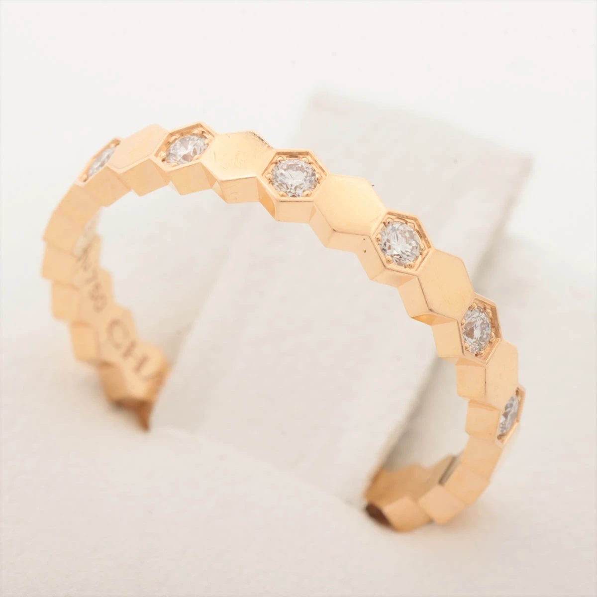 ショーメ ビーマイラブ ハニカム ダイヤ リング 750(PG) 1.6g 47  