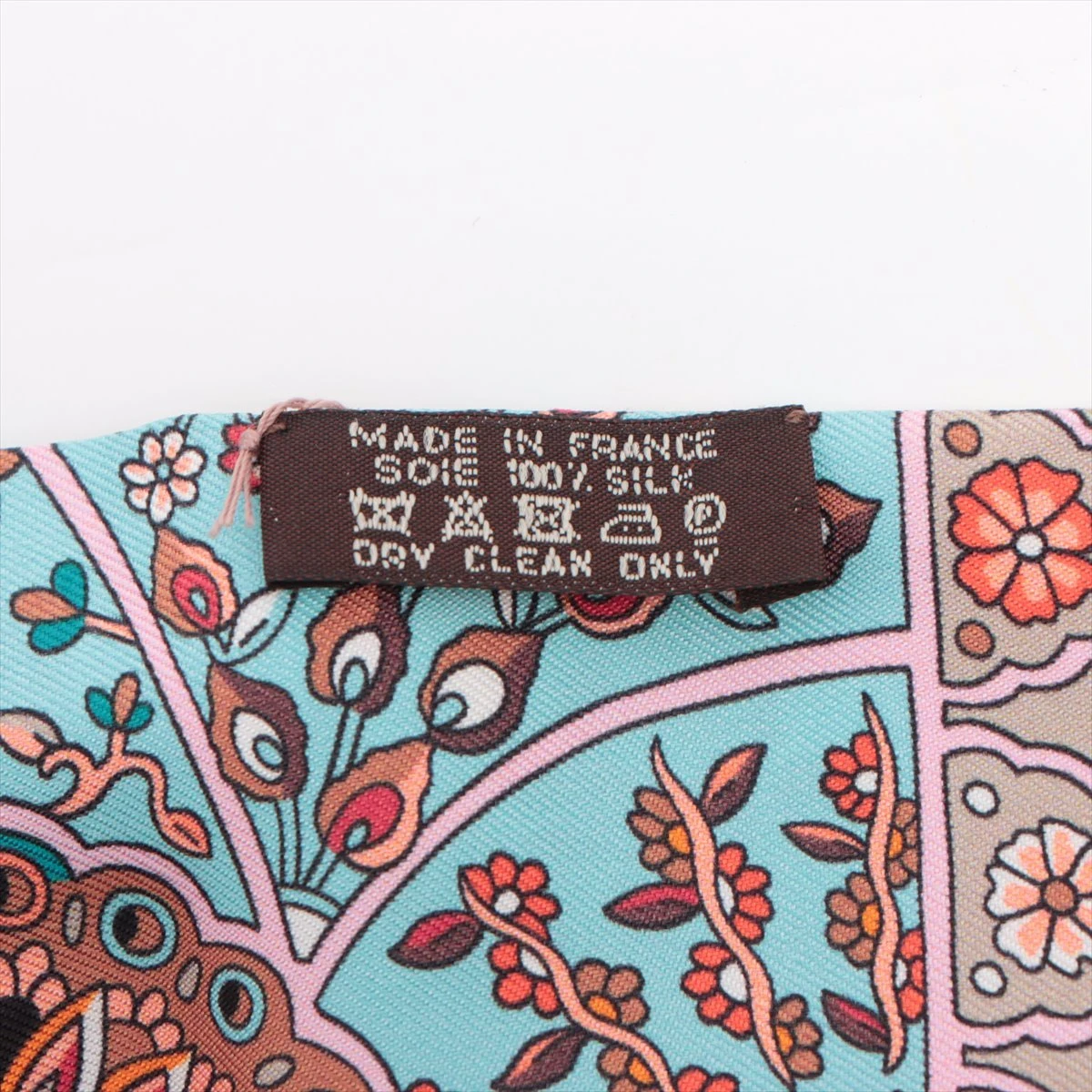 エルメス HERMES ツイリー　「花咲く鳥たちの国で」 エルメス ツイリー Au Pays des Oiseaux Fleurs 花咲く鳥たちの