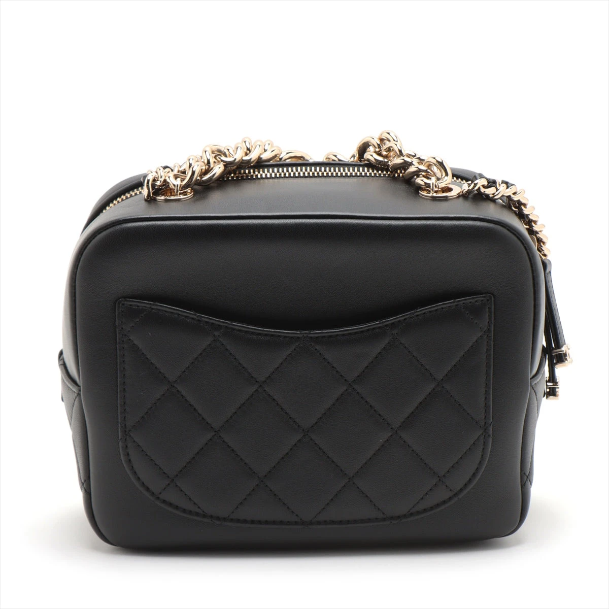 美品☆　シャネル　マトラッセ　ラムスキン　2way　ショルダーバッグ　29番台 シャネル マトラッセ 2WAY チェーンショルダー ネイビー