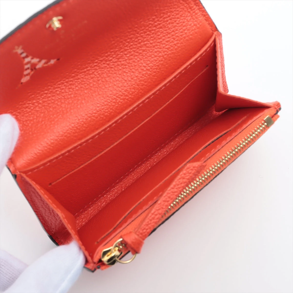 ルイヴィトン ポルトモネ・ロザリ コンパクトウォレット オレンジ M82393 LOUIS VUITTON VUITTON ルイヴィトン M82393 ポルトモネ・ロザリ
