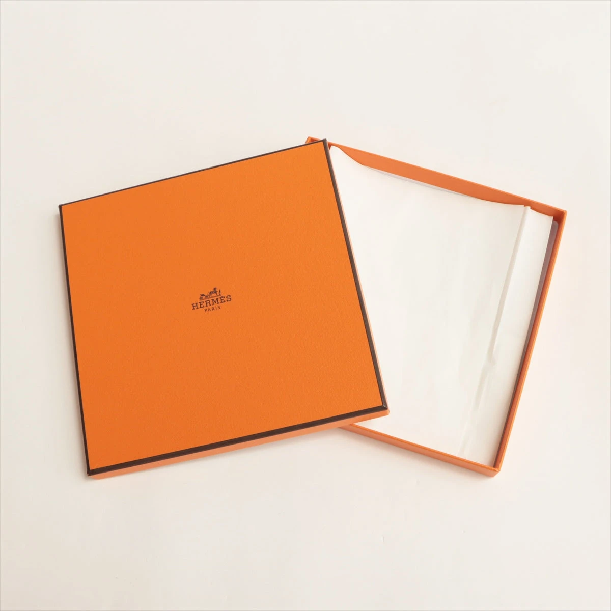 エルメス ラビリンス タオル コットン オレンジ A2444733｜中古