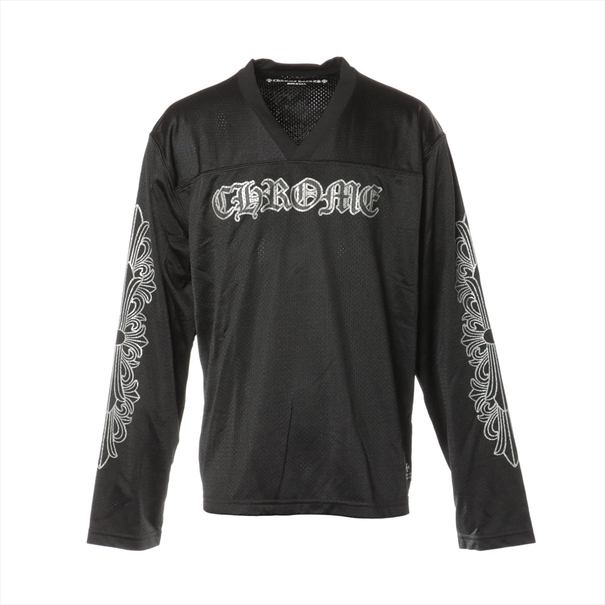 クロムハーツブラック 長袖カットソー L Chrome Hearts - クロムハーツ CH L/S /1 バックスクロール