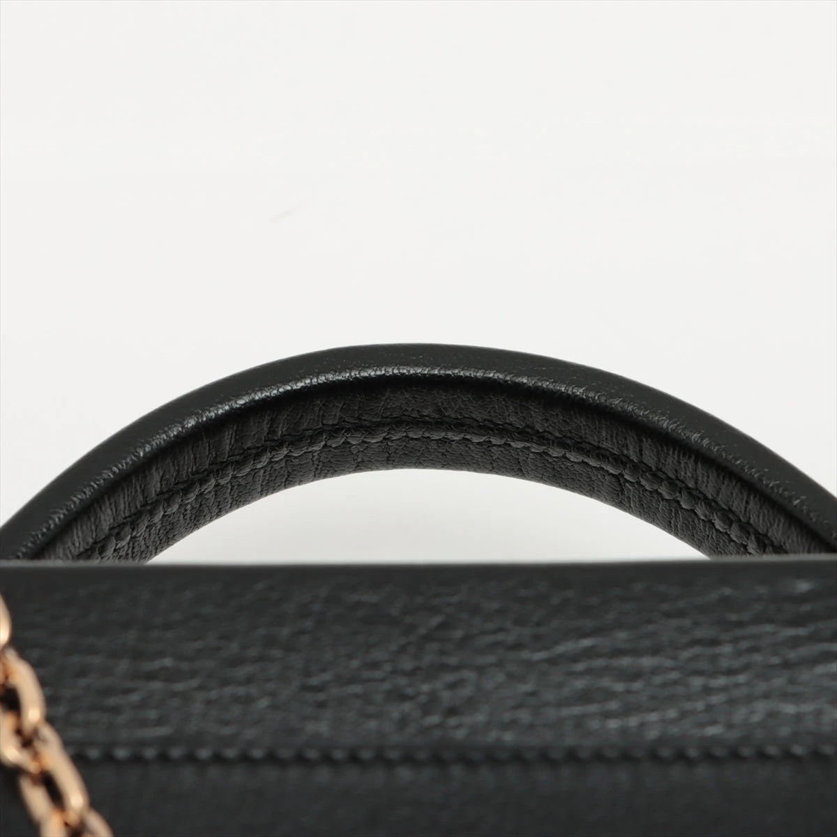 エルメス シネティック シェーブルチャムキラ ブラック ゴールド金具 D