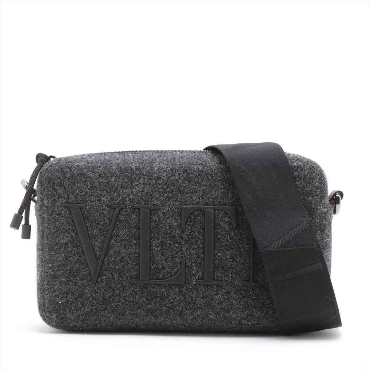ヴァレンティノガラヴァーニ VLTN フェルト ショルダーバッグ