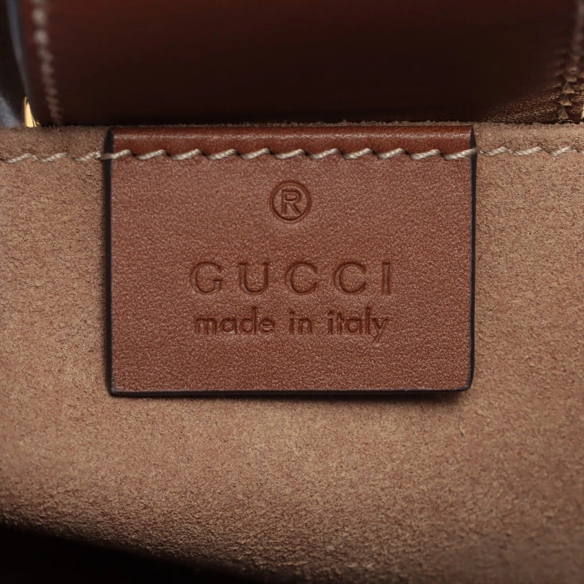 グッチ GGスプリーム パドロックスモール チェーントートバッグ