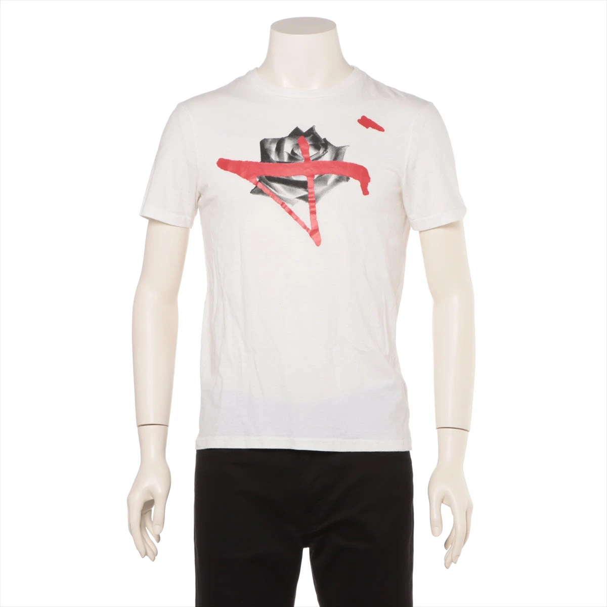 ディオールオム コットン Tシャツ XXS メンズ ホワイト 633J654I0511 