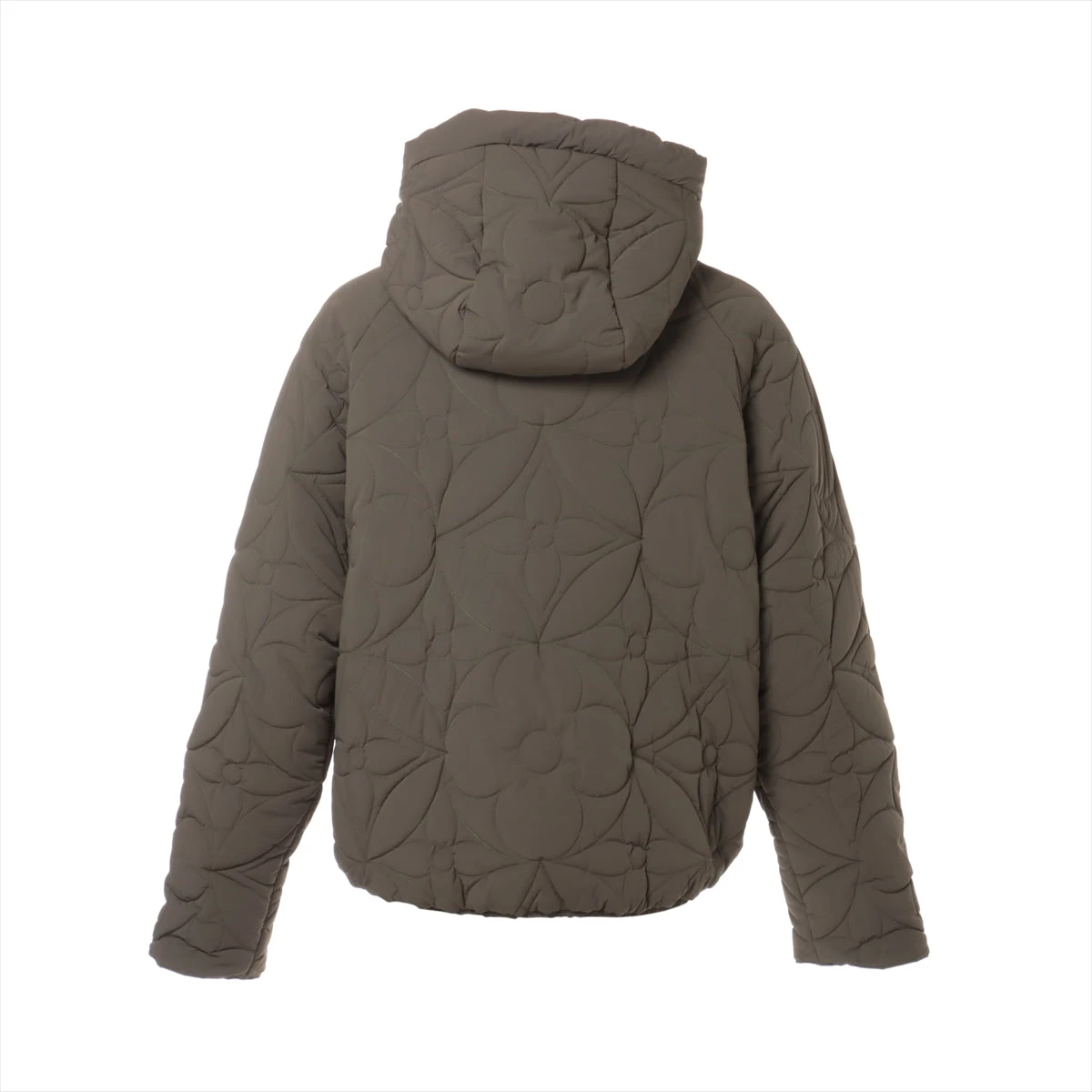 ヴィトン ナイロン 中綿ジャケット 48 メンズ カーキ LVSE