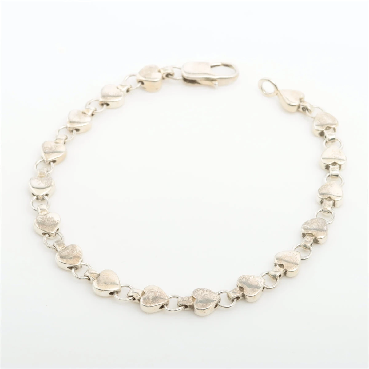 ティファニー パフハート ブレスレット 925 12.2g シルバー A2455341