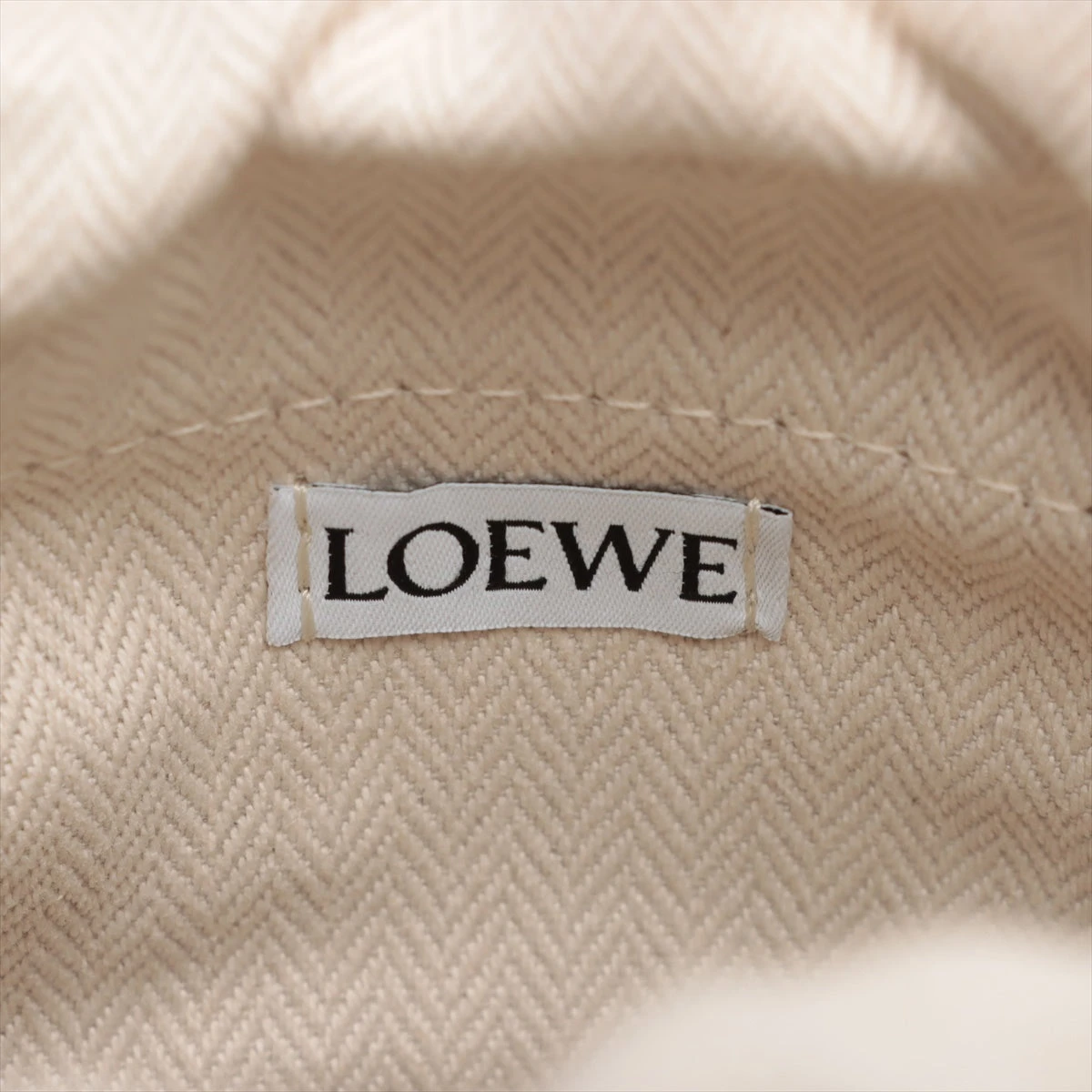 ロエベ ビーハイブ バスケットバッグ ラフィア×レザー カゴバッグ