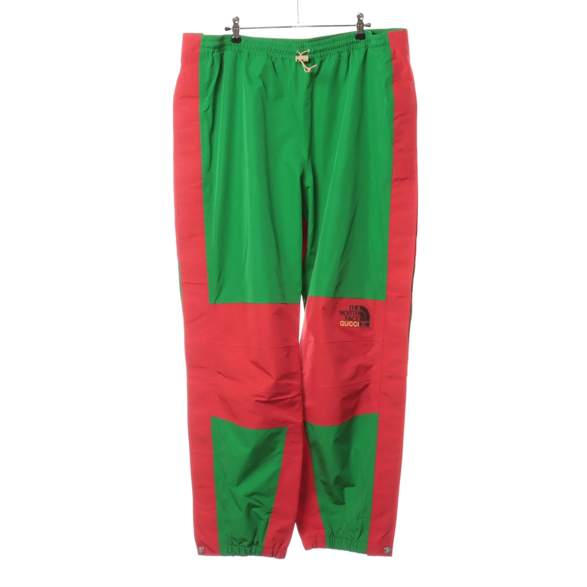 【GUCCI×THE NORTH FACE】グッチノースフェイス トラックバンツ face GUCCI×THE NORTH FACE グッチ×ザノースフェイス/カラー切替