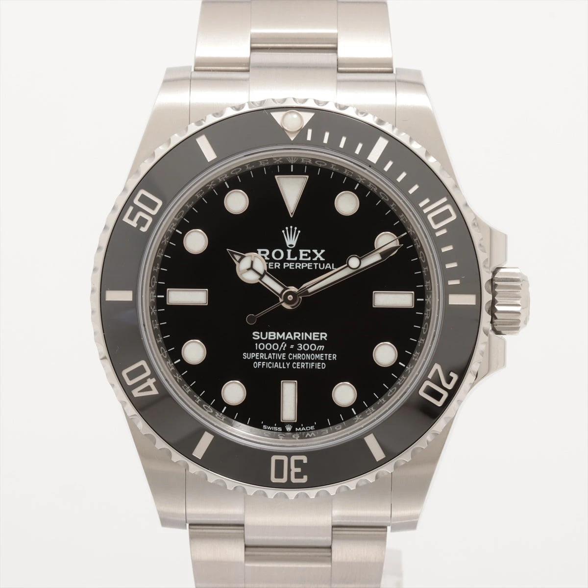 ロレックス サブマリーナ 124060 SS AT 黒文字盤 あまりごま2