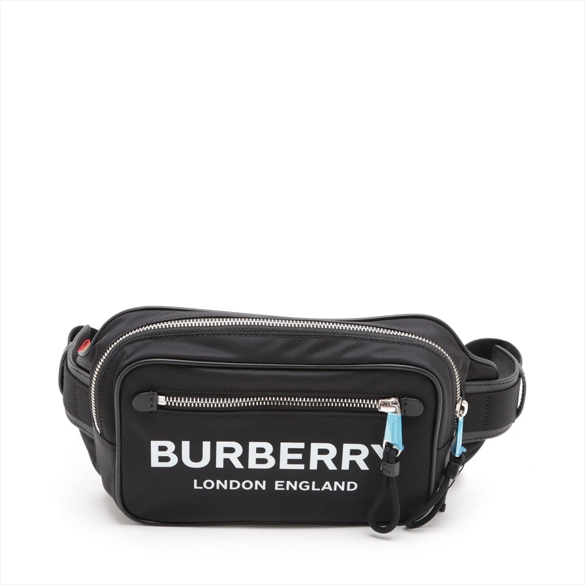 バーバリー ロゴ ナイロン ブラック ボディ 黒