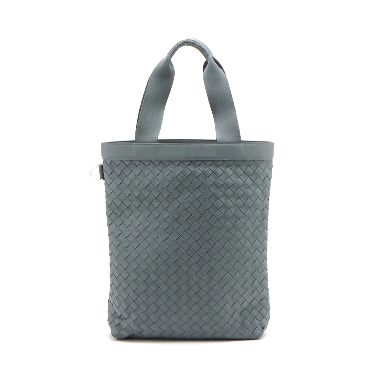 ボッテガヴェネタ　ハンドバッグ　ショルダーバッグ　グレー ボッテガヴェネタ イントレチャート レザー ショルダーバッグ グレー