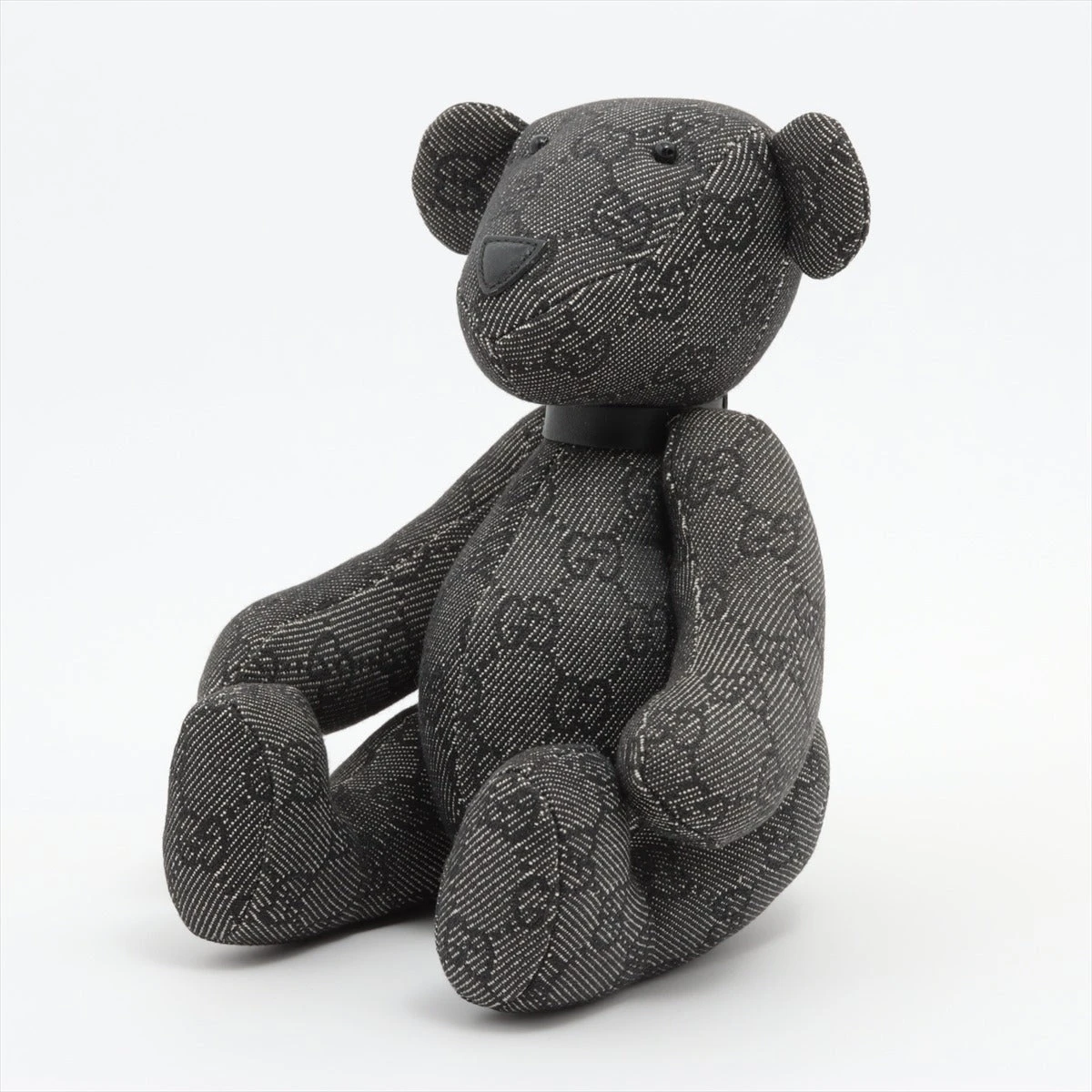 【美品】GUCCI　テディベアー　ぬいぐるみ 楽天市場】GUCCI グッチ テディベア ぬいぐるみ レザー ブラック