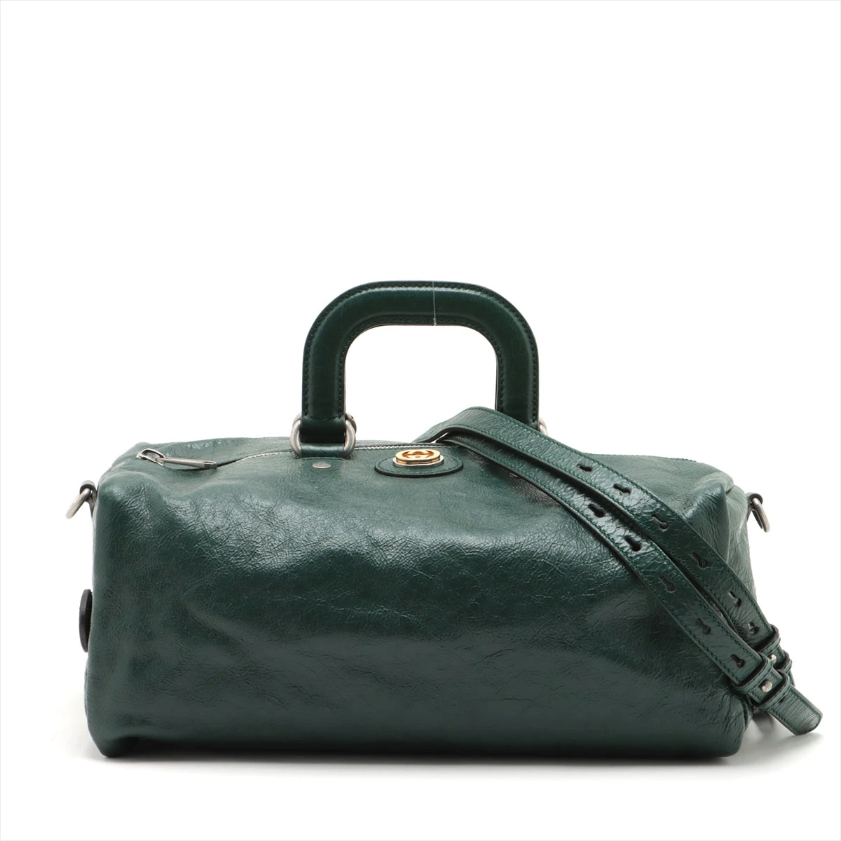 オンラインストアセール GUCCI グッチ ミニボストンバッグ グリーン