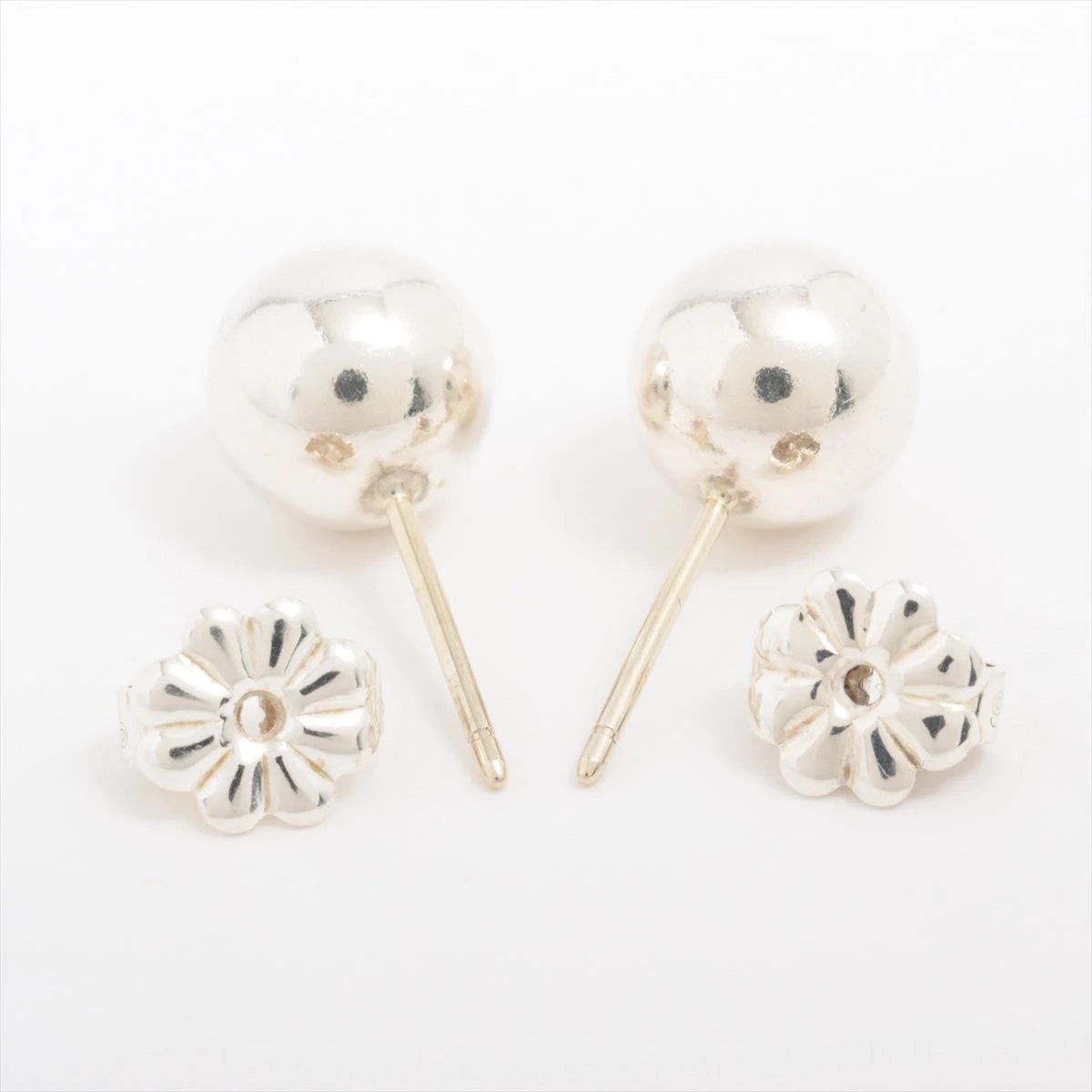 h511 美品　ティファニー　ハードウェア　ボール　ピアス　シルバー　925 TIFFANY&Co. TIFFANY&CO. ティファニー SV シルバー ハード