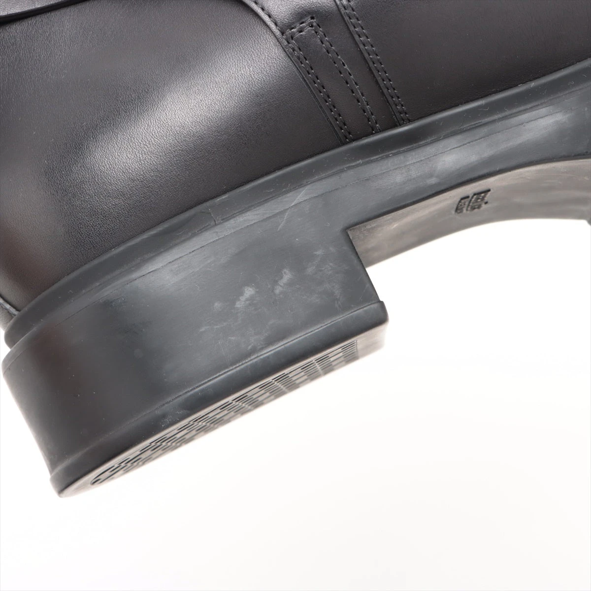 エルメス レザー ブーツ 42 メンズ ブラック ヴェオ ケリー金具