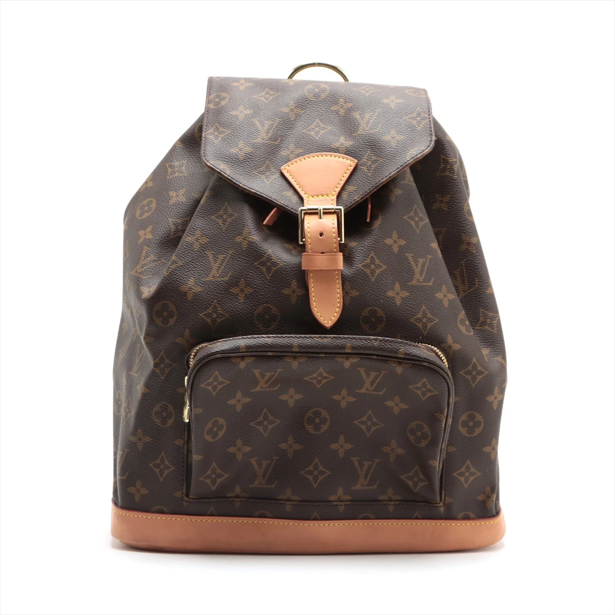 ルイヴィトン モノグラム モンスリ リュック ブラウン　A11 LOUIS VUITTON ルイヴィトン バックパック リュックサック