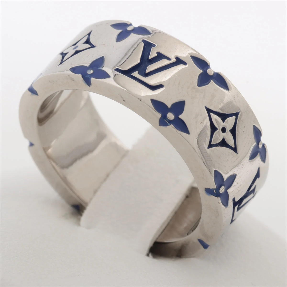 ルイヴィトン　リング　指輪　モザイク　シルバー　21号　フラワー　バーグ ルイヴィトン リング 指輪 モザイク シルバー 21号 フラワー バーグ
