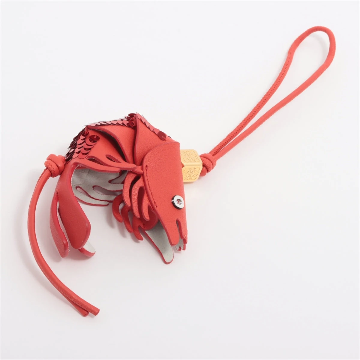LOEWE ロエベ ピン シュリンプ アナグラムダイス 完売必須 LOEWE 【新品未使用】ロエベ アナグラムジャガードキャンバス